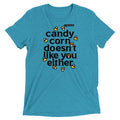 Candy Corn Doesn't Like You Either Men's Tri-Blend Tee