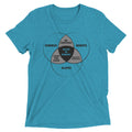 Zombies, Robots, and Aliens Venn Diagram Men's Tri-Blend Tee