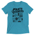 Pirate Crossword Men's Tri-Blend Tee