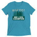 Bigfoot Hide And Seek Champion Men's Tri-Blend Tee