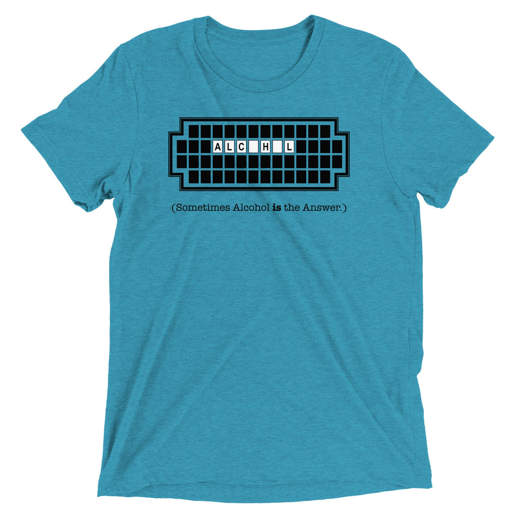 Alcohol Is The Answer Men's Tri-Blend Tee