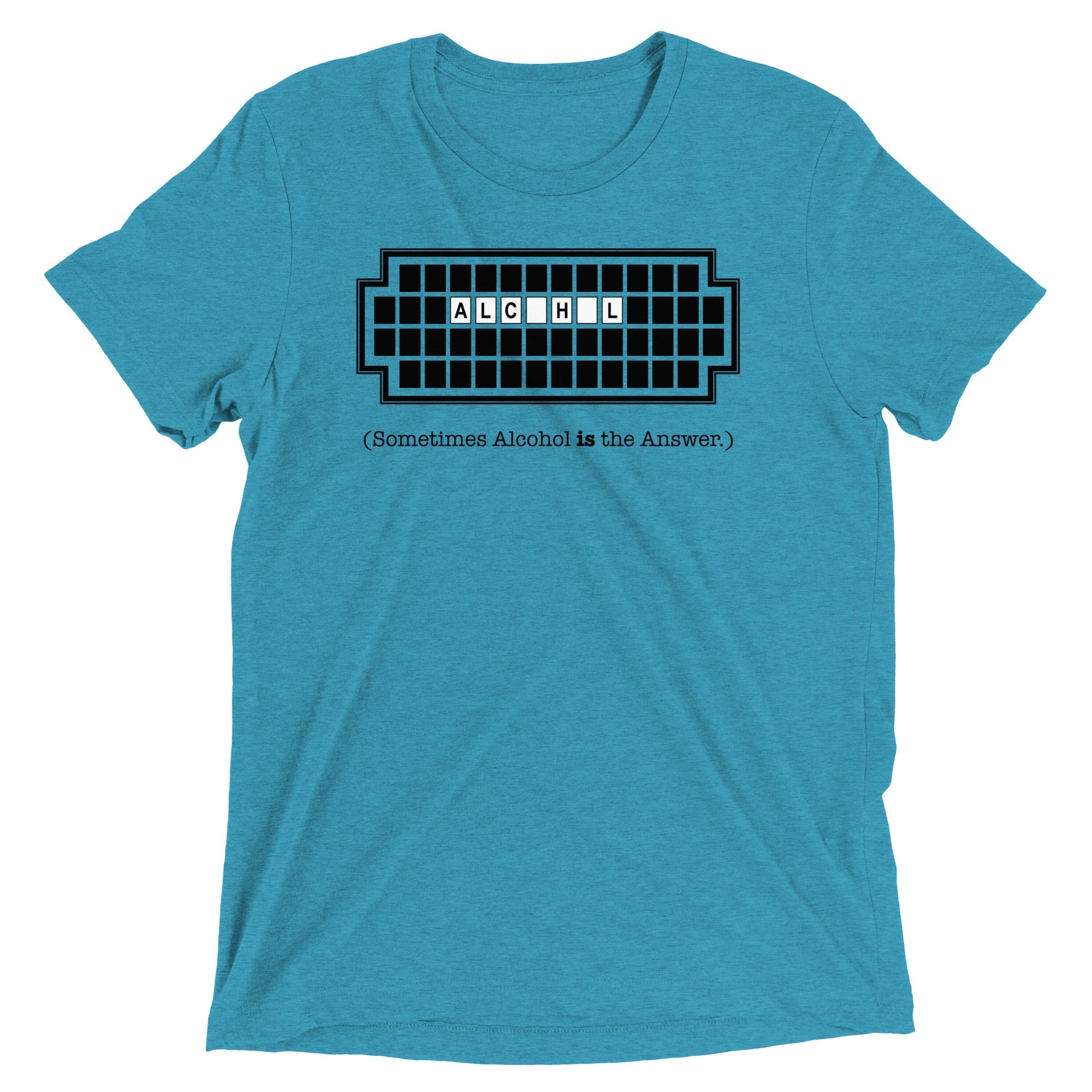 Alcohol Is The Answer Men's Tri-Blend Tee