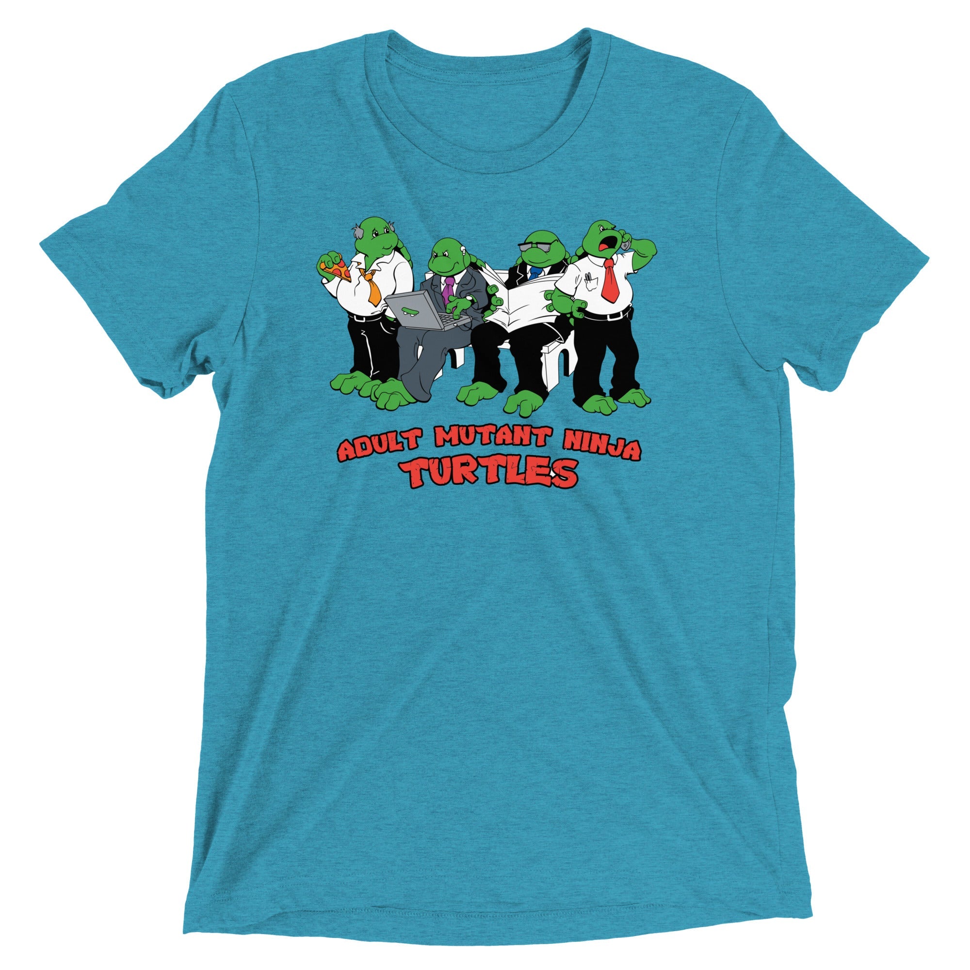 Adult Mutant Ninja Turtles Men's Tri-Blend Tee