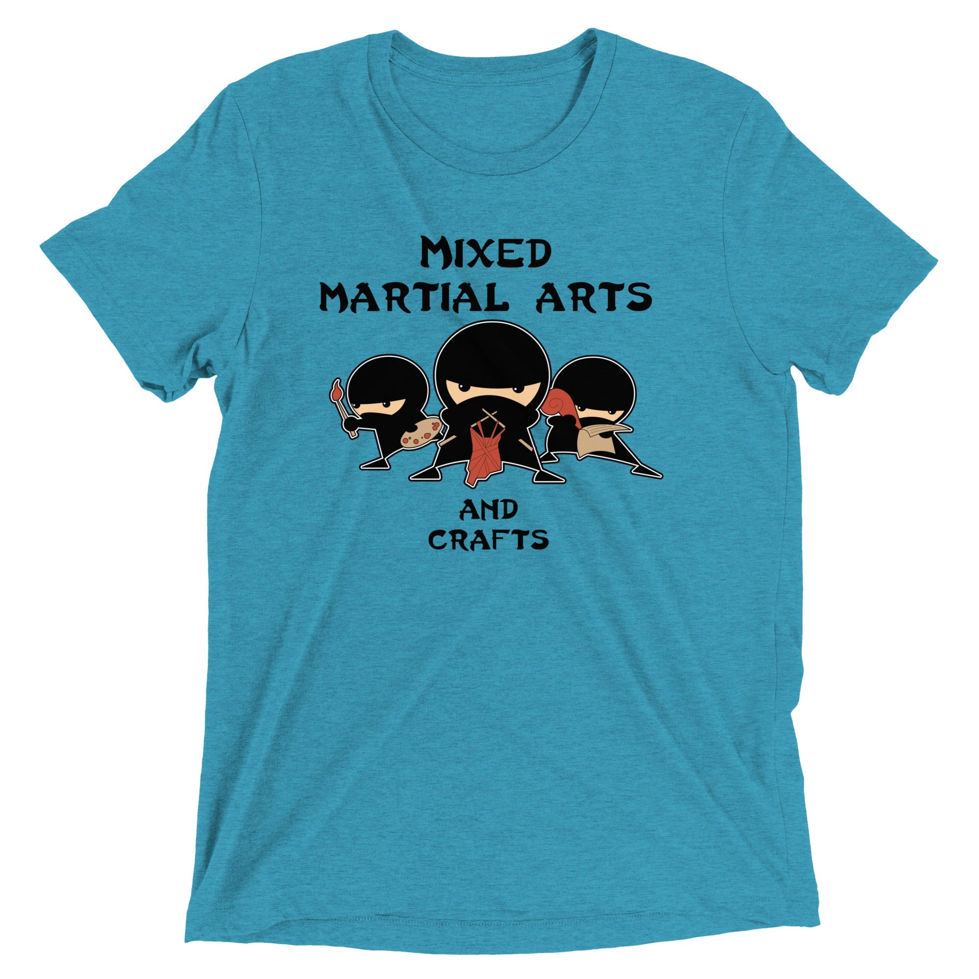 Mixed Martial Arts and Crafts Men's Tri-Blend Tee