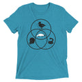Platypus Venn Diagram Men's Tri-Blend Tee