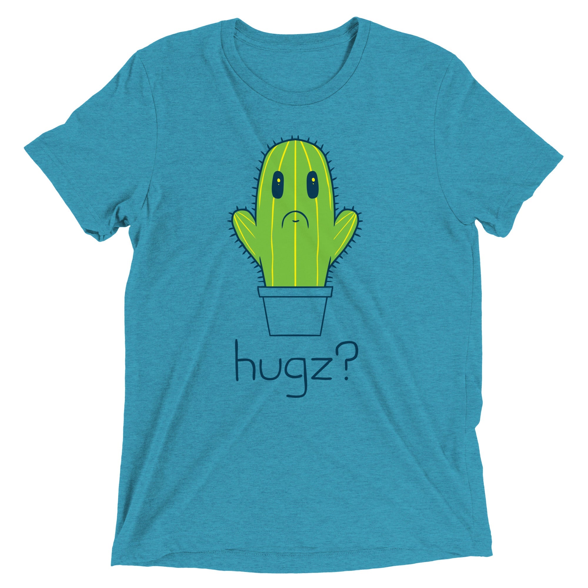 Hugz? Cactus Men's Tri-Blend Tee