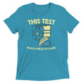 This Test Was A Piece Of Cake Men's Tri-Blend Tee