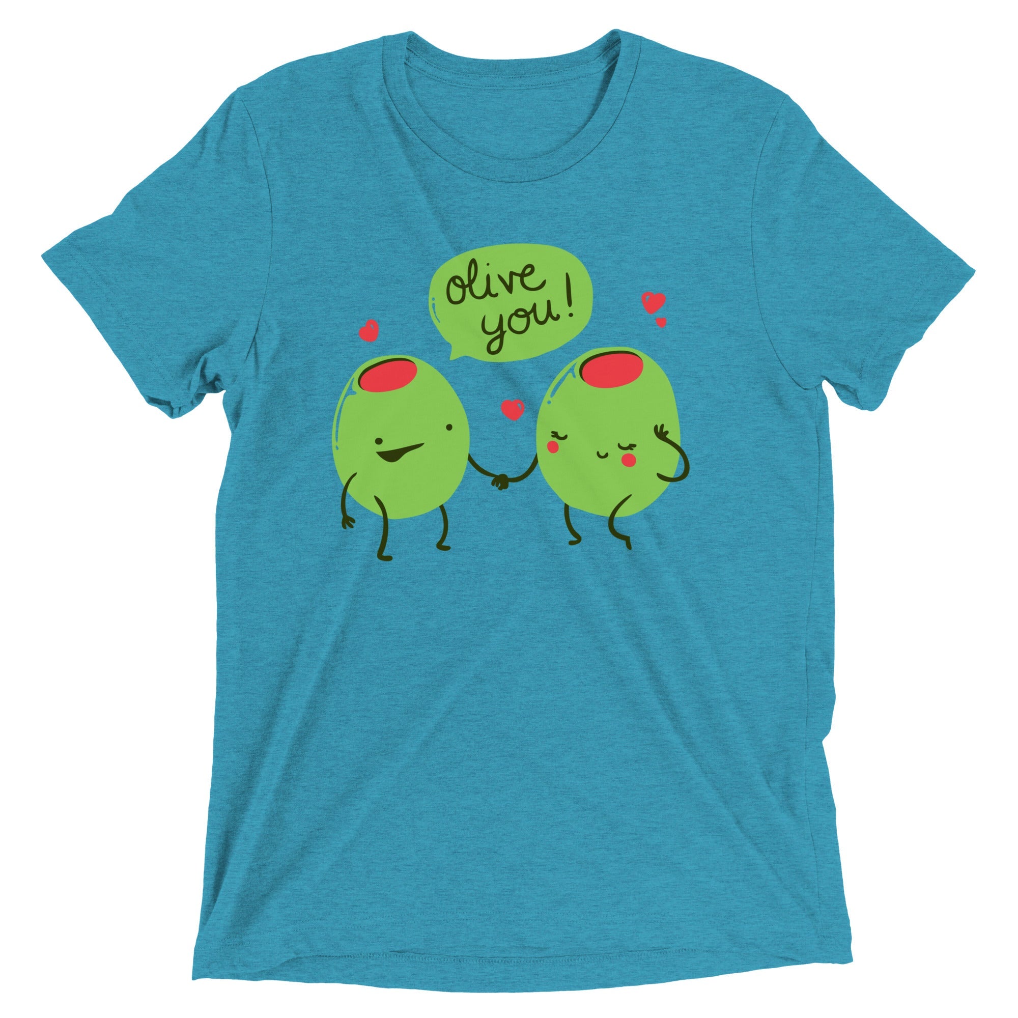 Olive You Men's Tri-Blend Tee