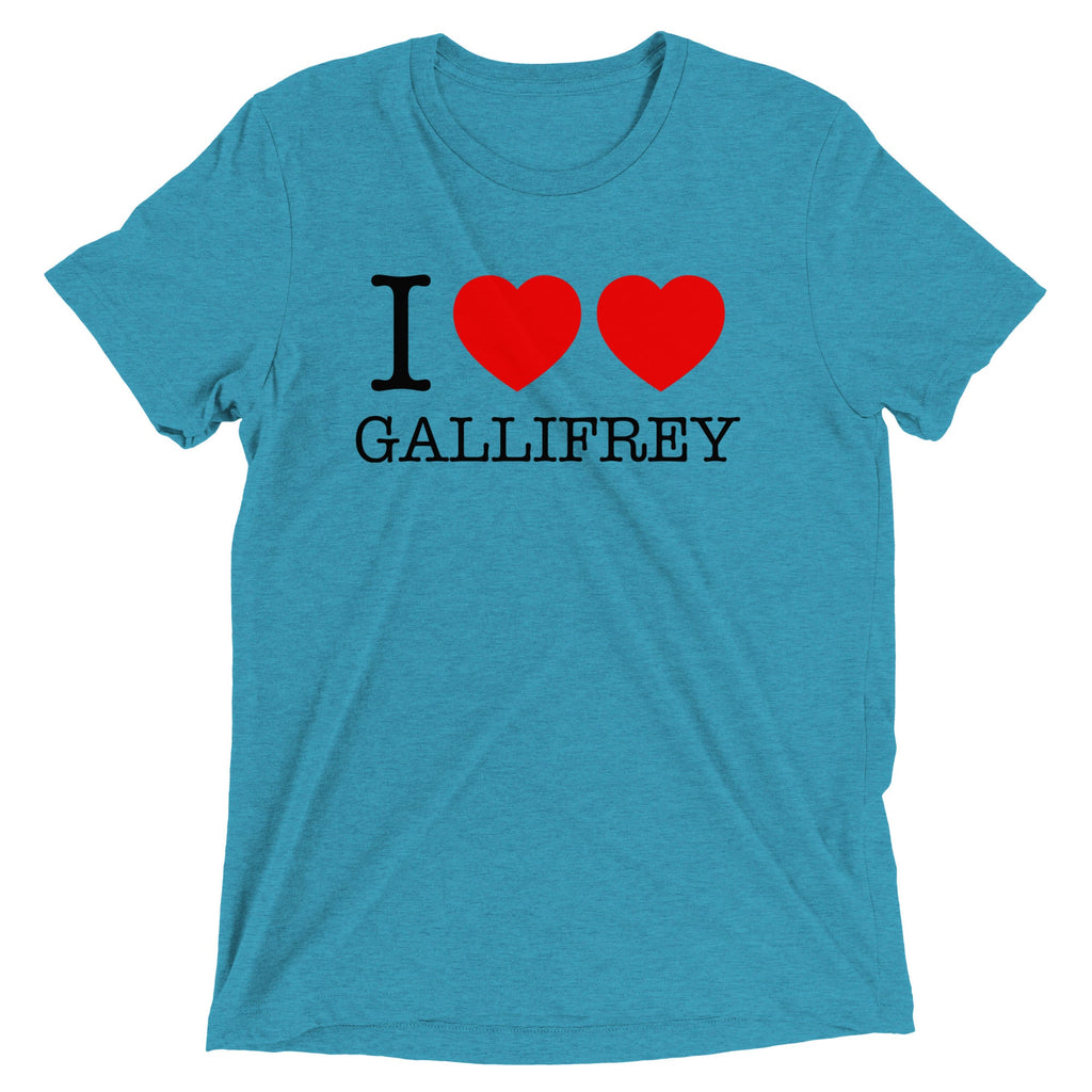 I Heart Heart Gallifrey Men's Tri-Blend Tee