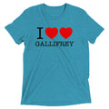 I Heart Heart Gallifrey Men's Tri-Blend Tee