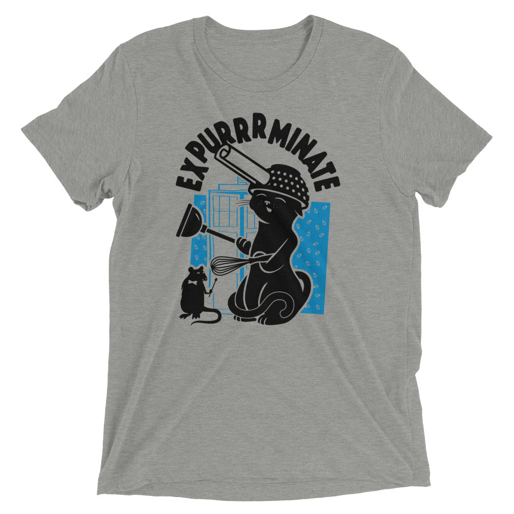 Expurrrminate Men's Tri-Blend Tee