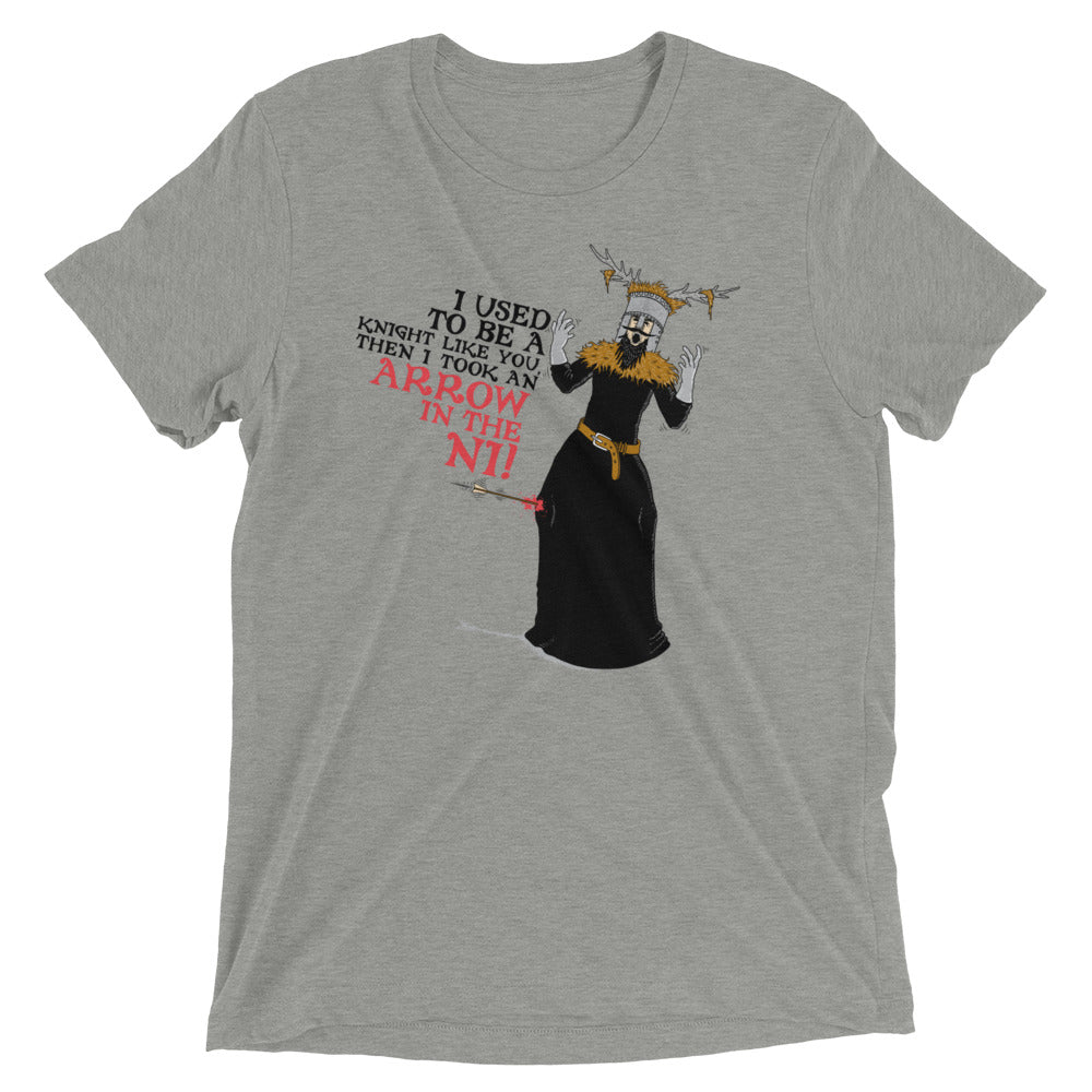 An Arrow In The Ni Men's Tri-Blend Tee