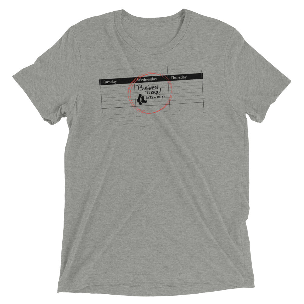 It's Business Time Men's Tri-Blend Tee