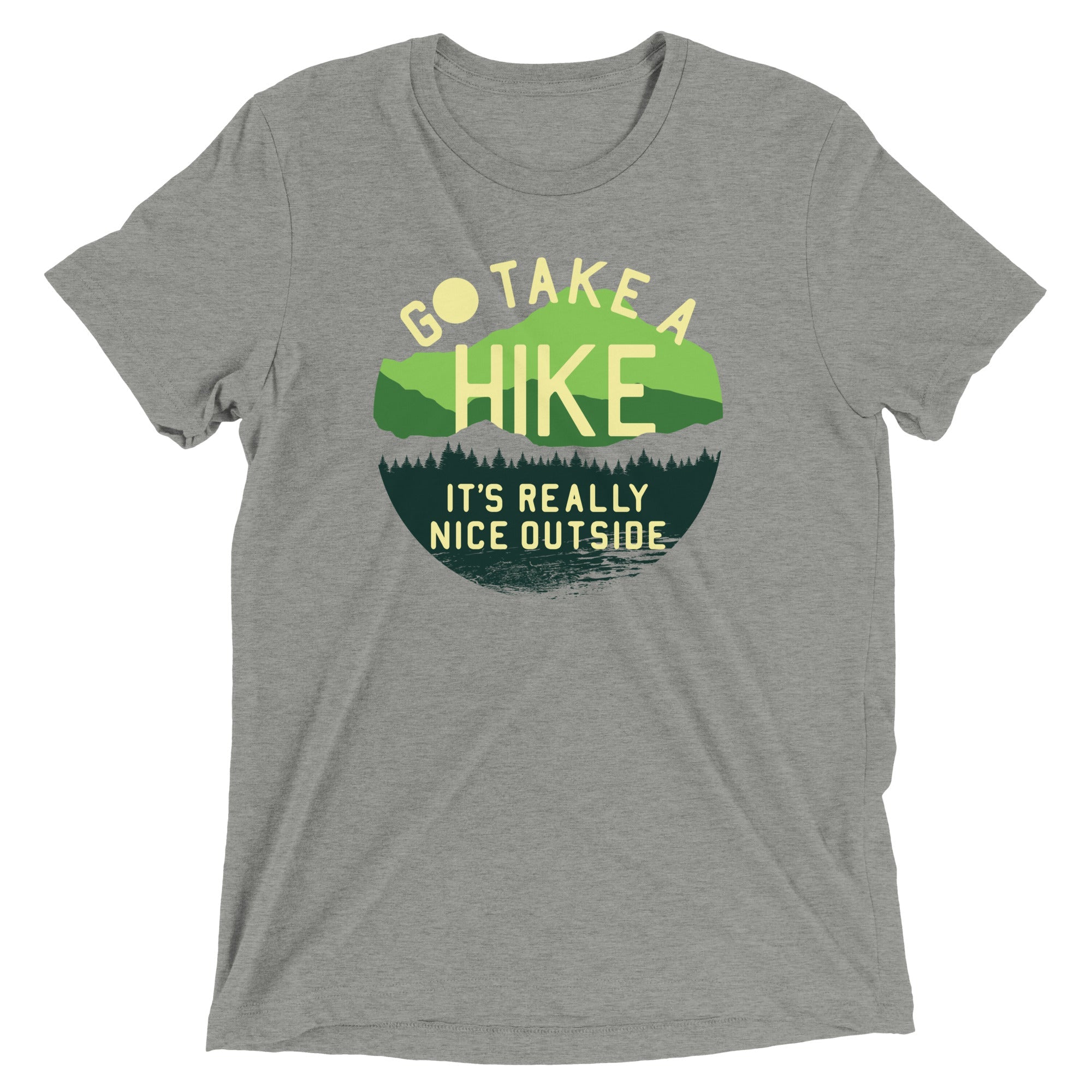Go Take A Hike Men's Tri-Blend Tee