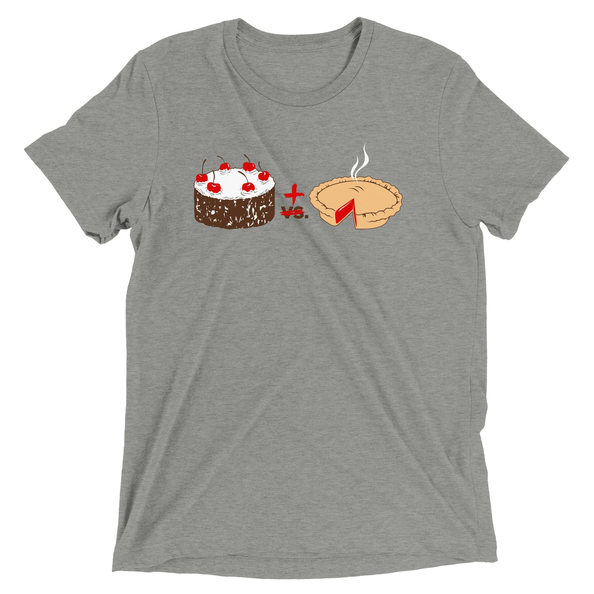 Cake Plus Pie Men's Tri-Blend Tee