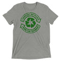 I Support Recycling Men's Tri-Blend Tee