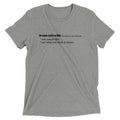 Inconceivable Definition Men's Tri-Blend Tee