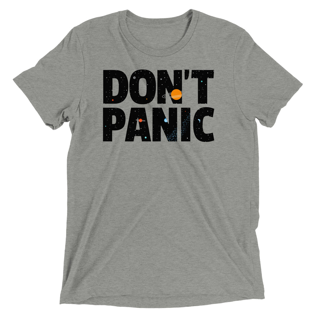 Don't Panic Men's Tri-Blend Tee