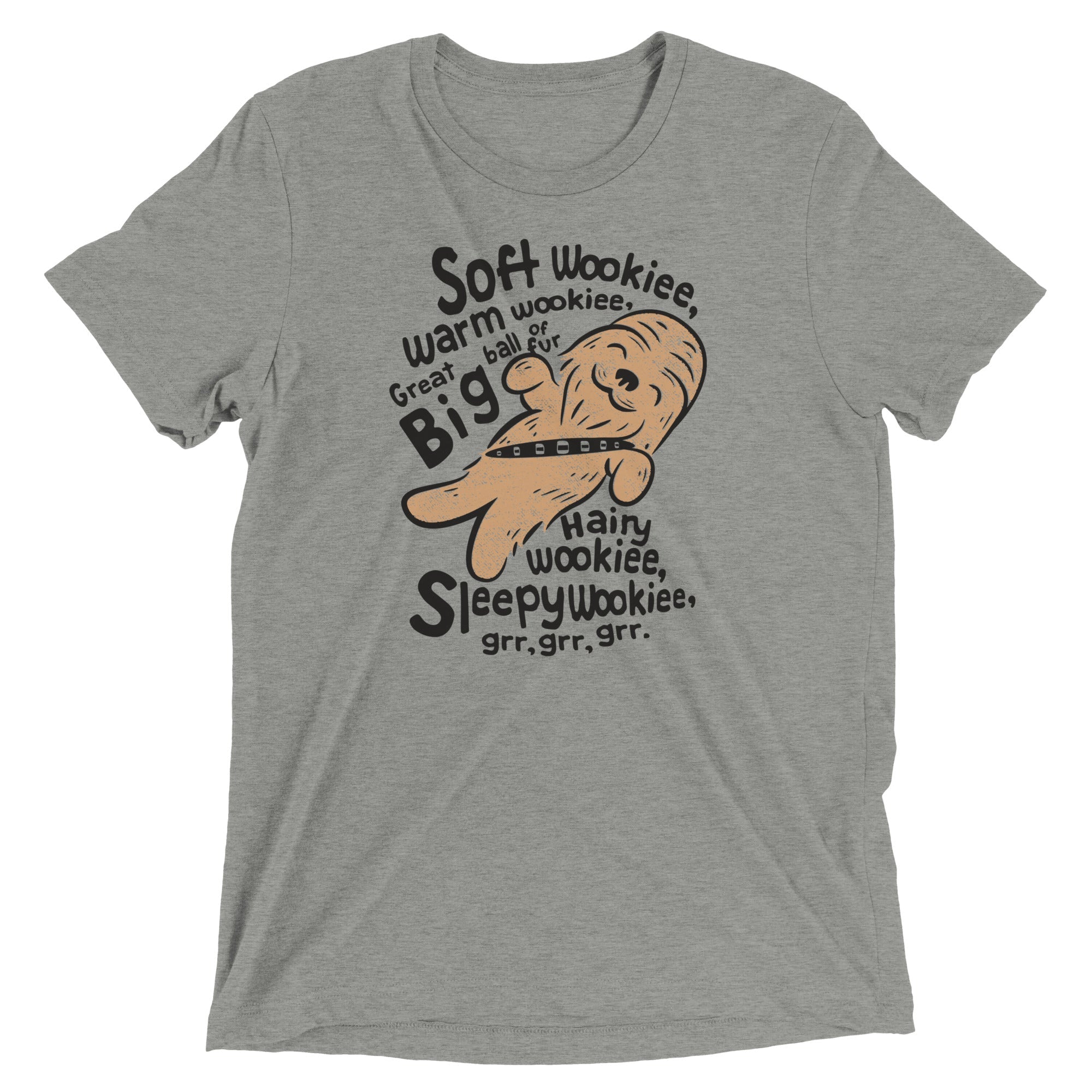 Soft Wookiee, Warm Wookiee Men's Tri-Blend Tee