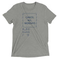 Cancel All Mondays Bunny Men's Tri-Blend Tee