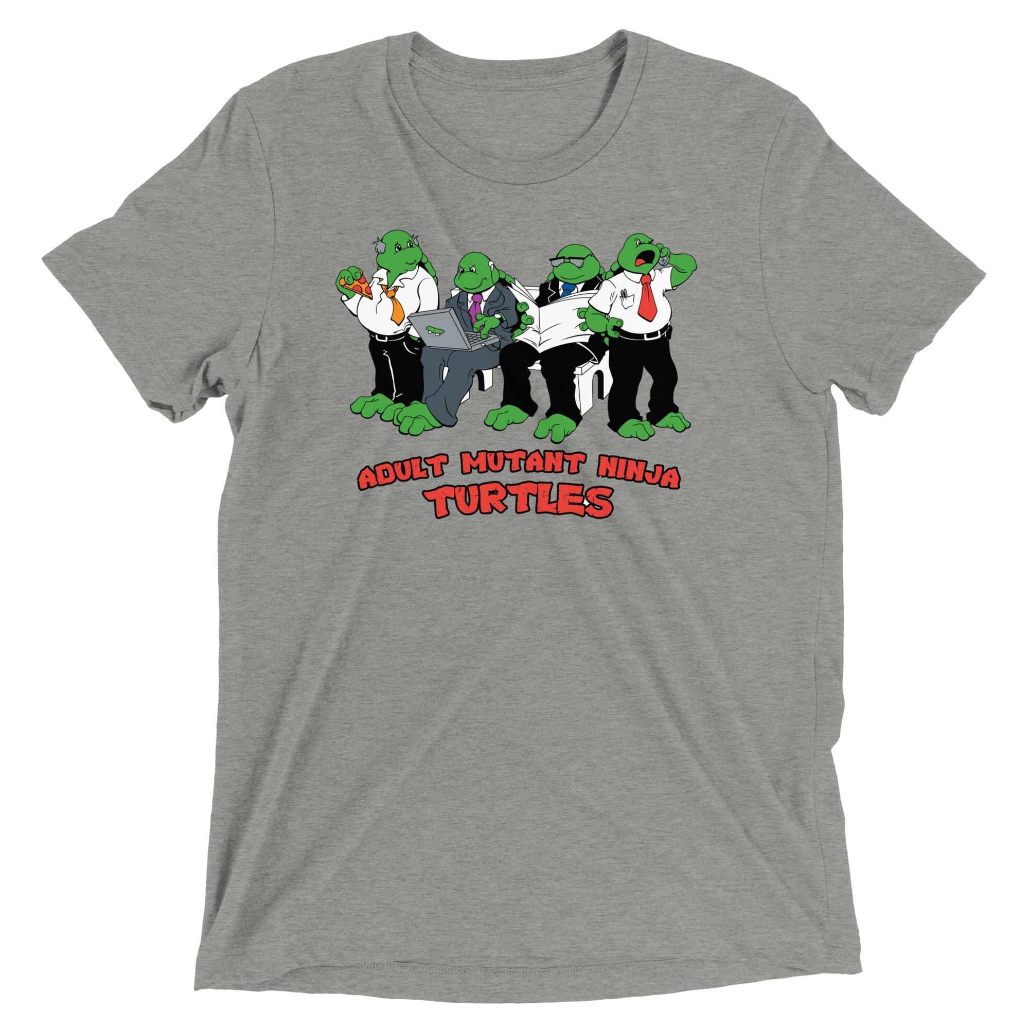 Adult Mutant Ninja Turtles Men's Tri-Blend Tee