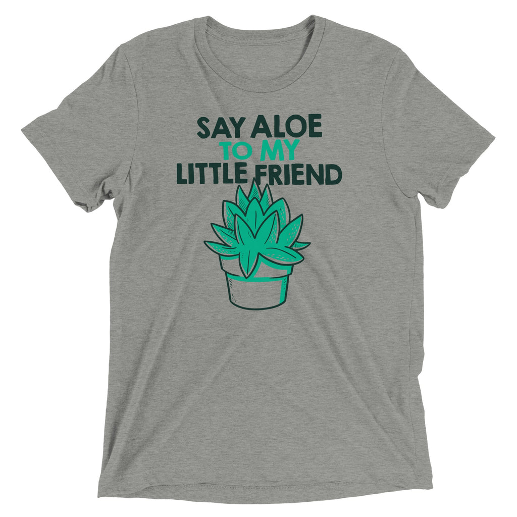 Say Aloe To My Little Friend Men's Tri-Blend Tee