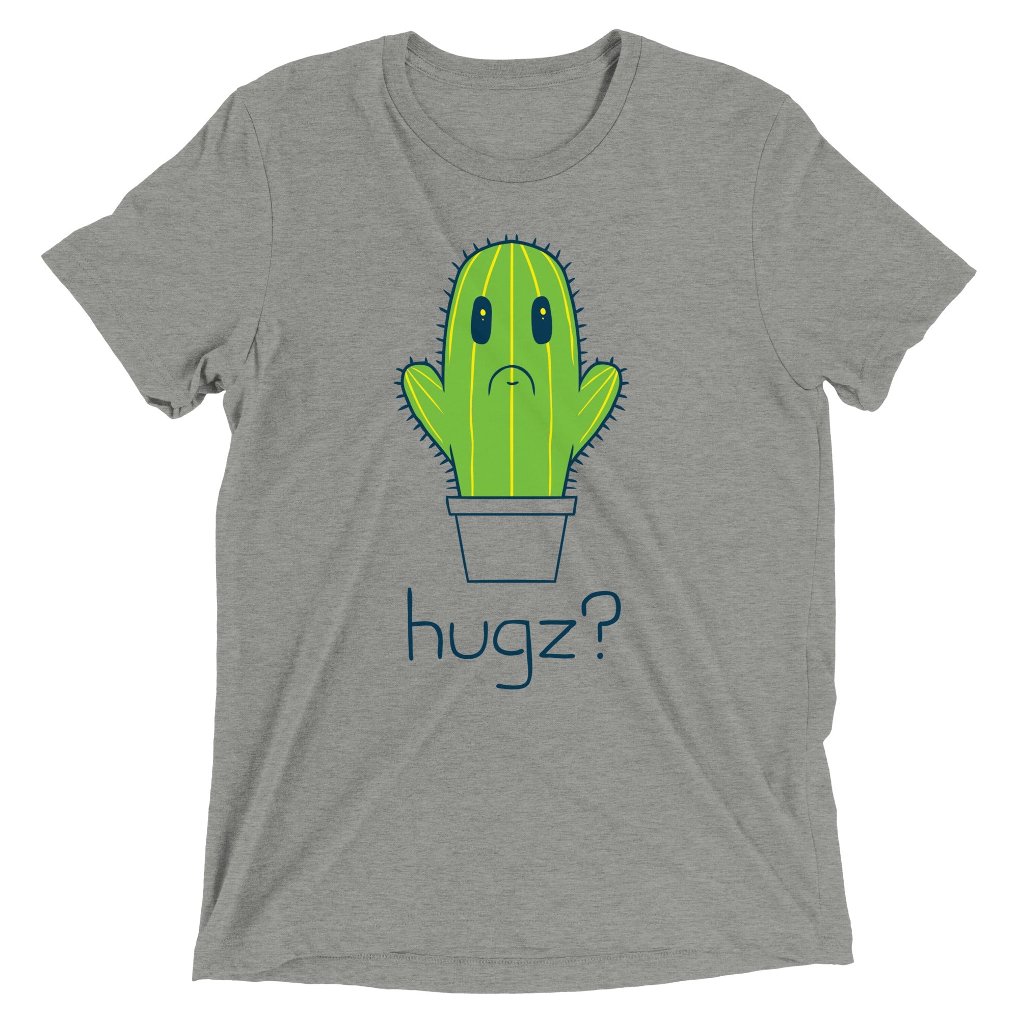 Hugz? Cactus Men's Tri-Blend Tee