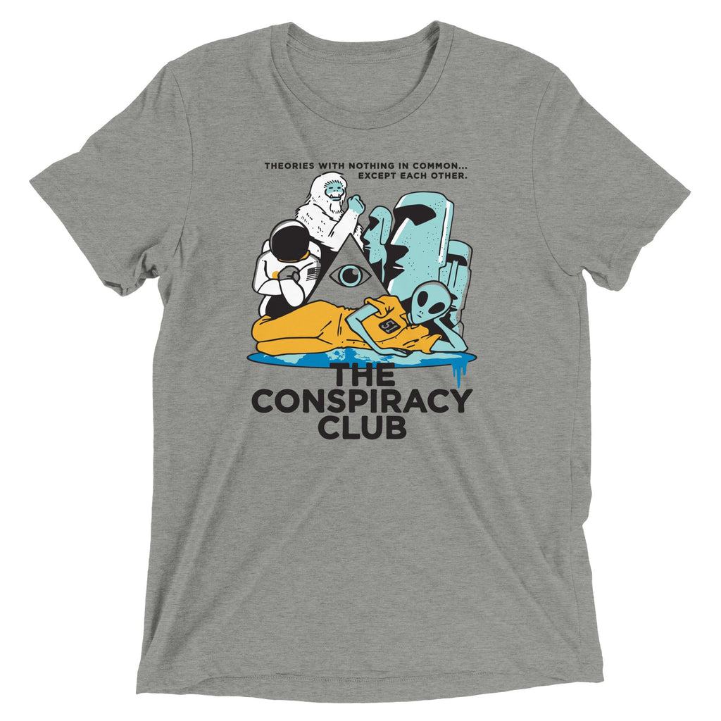The Conspiracy Club Men's Tri-Blend Tee