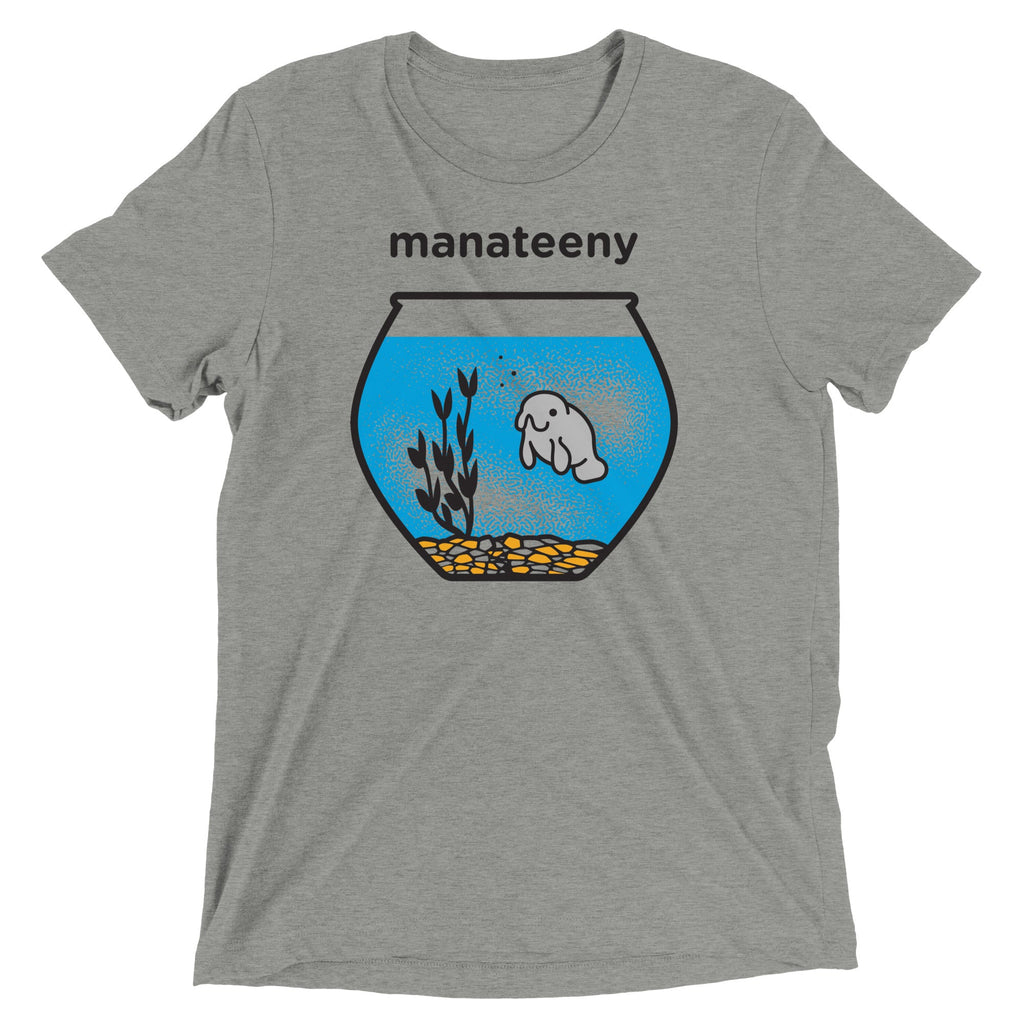 Manateeny Men's Tri-Blend Tee