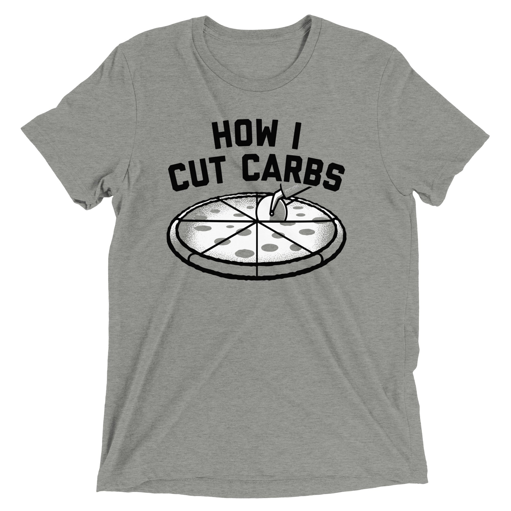 How I Cut Carbs Men's Tri-Blend Tee
