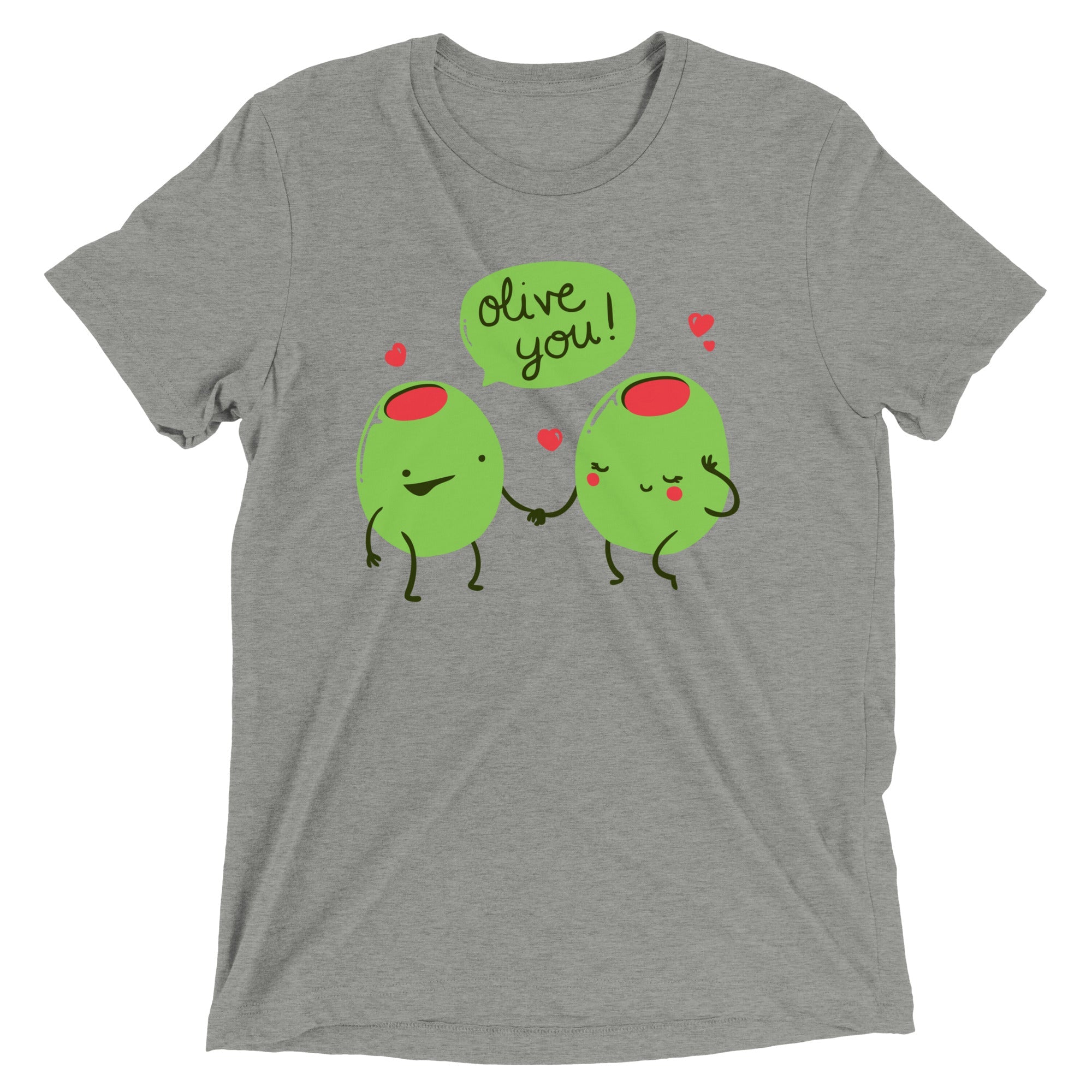 Olive You Men's Tri-Blend Tee