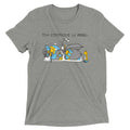 The Struggle Is Real Men's Tri-Blend Tee