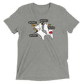 Wine Wine Wine Wine Men's Tri-Blend Tee