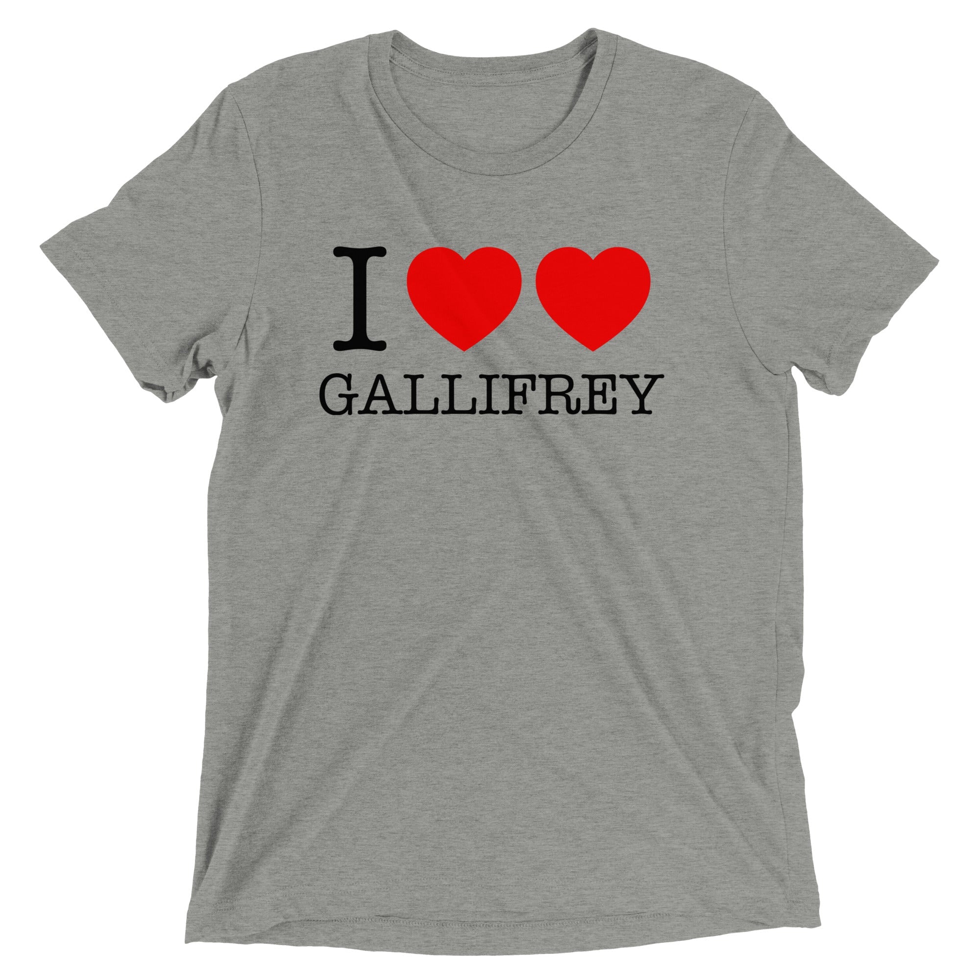 I Heart Heart Gallifrey Men's Tri-Blend Tee