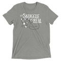 The Snuggle Is Real Men's Tri-Blend Tee