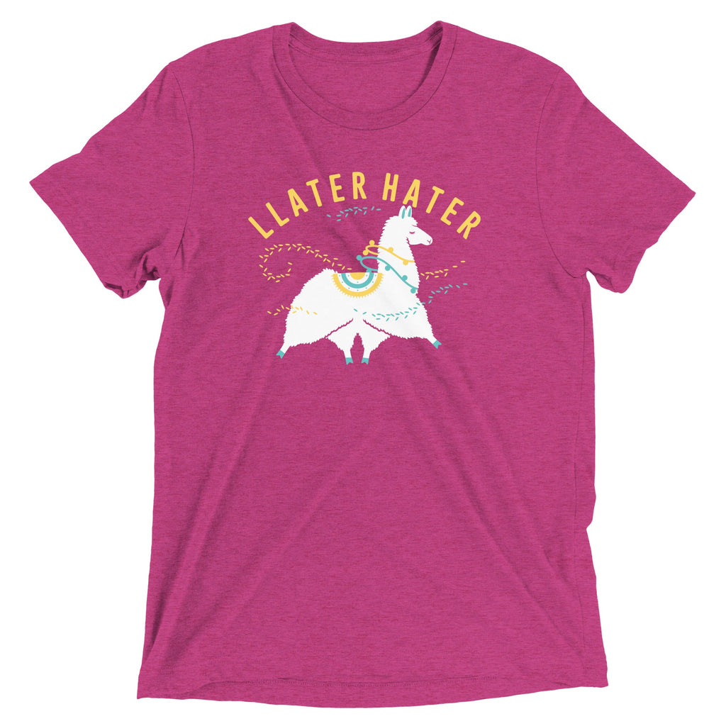 Llater Hater Men's Tri-Blend Tee