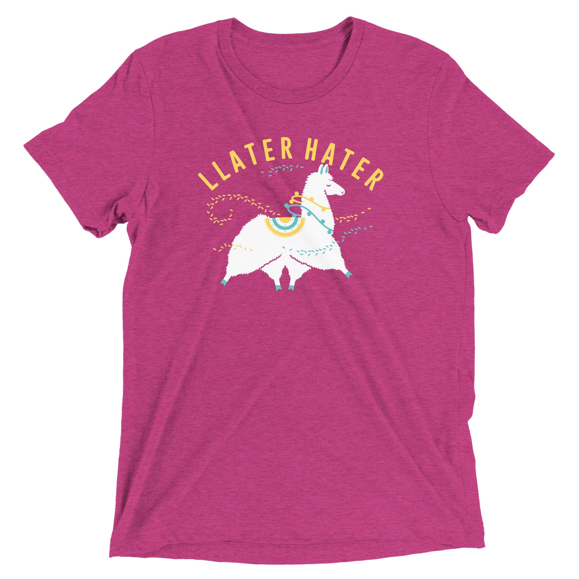 Llater Hater Men's Tri-Blend Tee