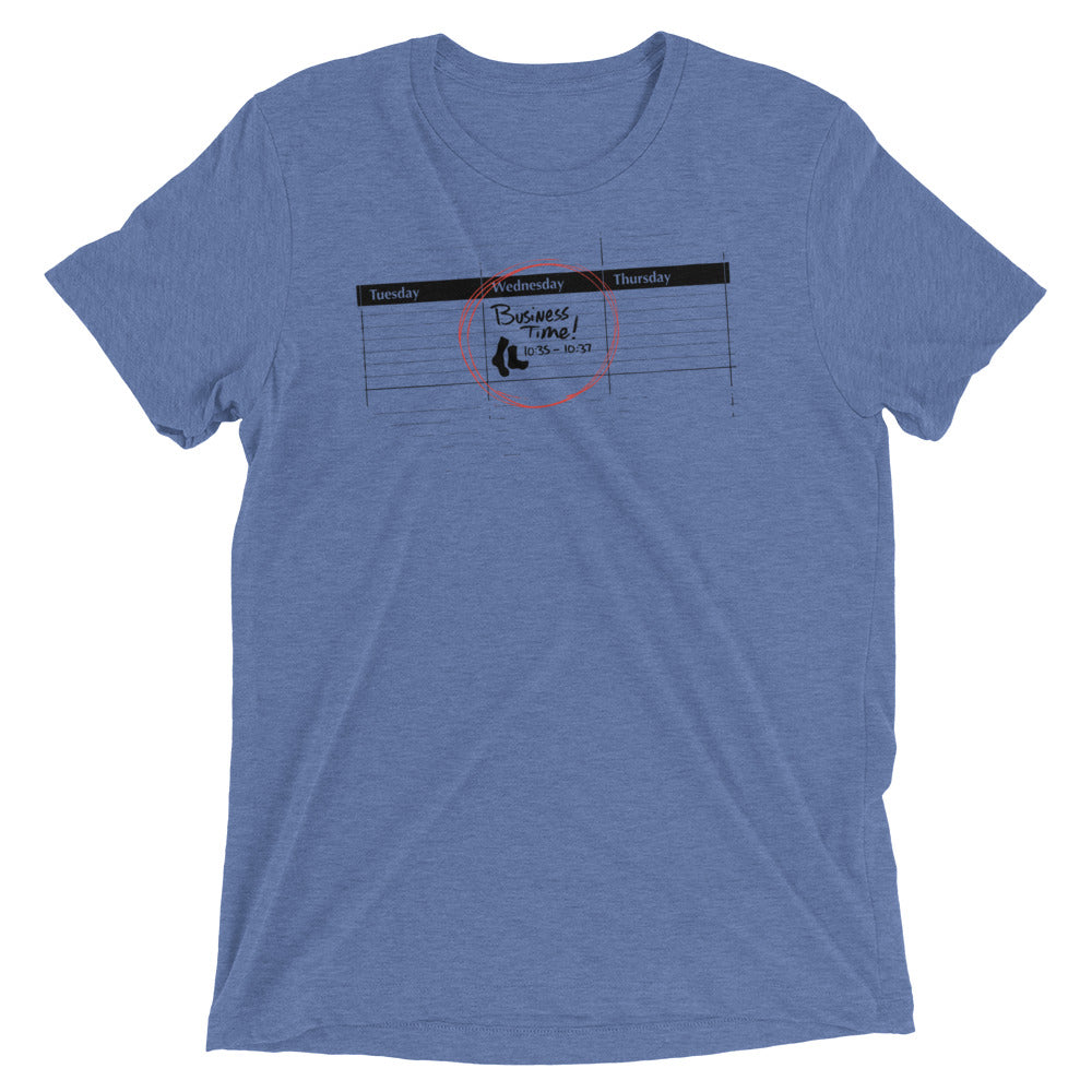 It's Business Time Men's Tri-Blend Tee