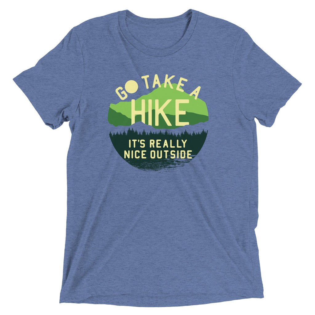 Go Take A Hike Men's Tri-Blend Tee