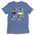 Ugly Cat Sweater Men's Tri-Blend Tee