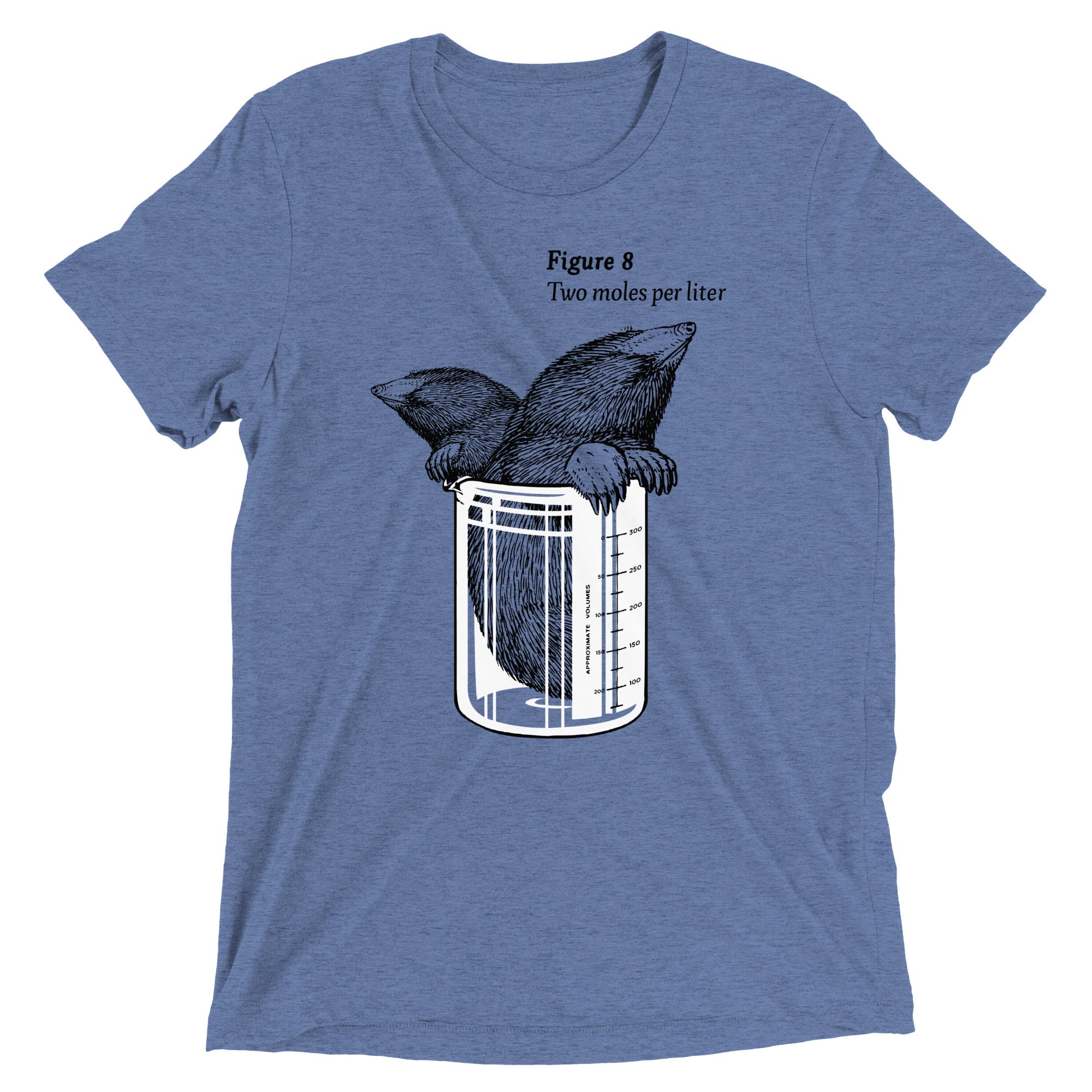 Two Moles Per Liter Men's Tri-Blend Tee