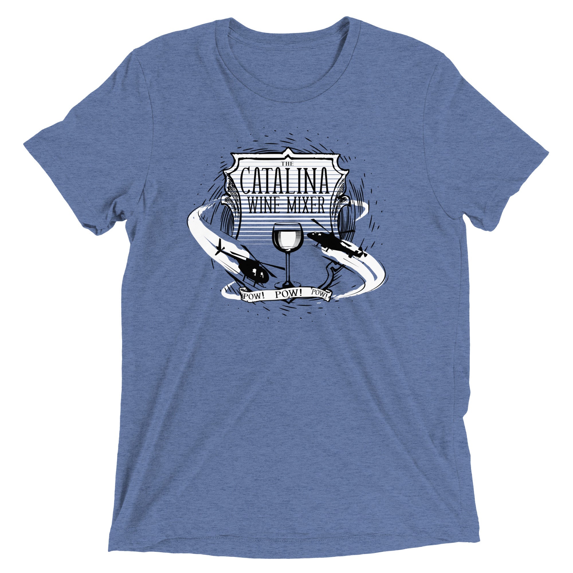 The Catalina Wine Mixer Men's Tri-Blend Tee