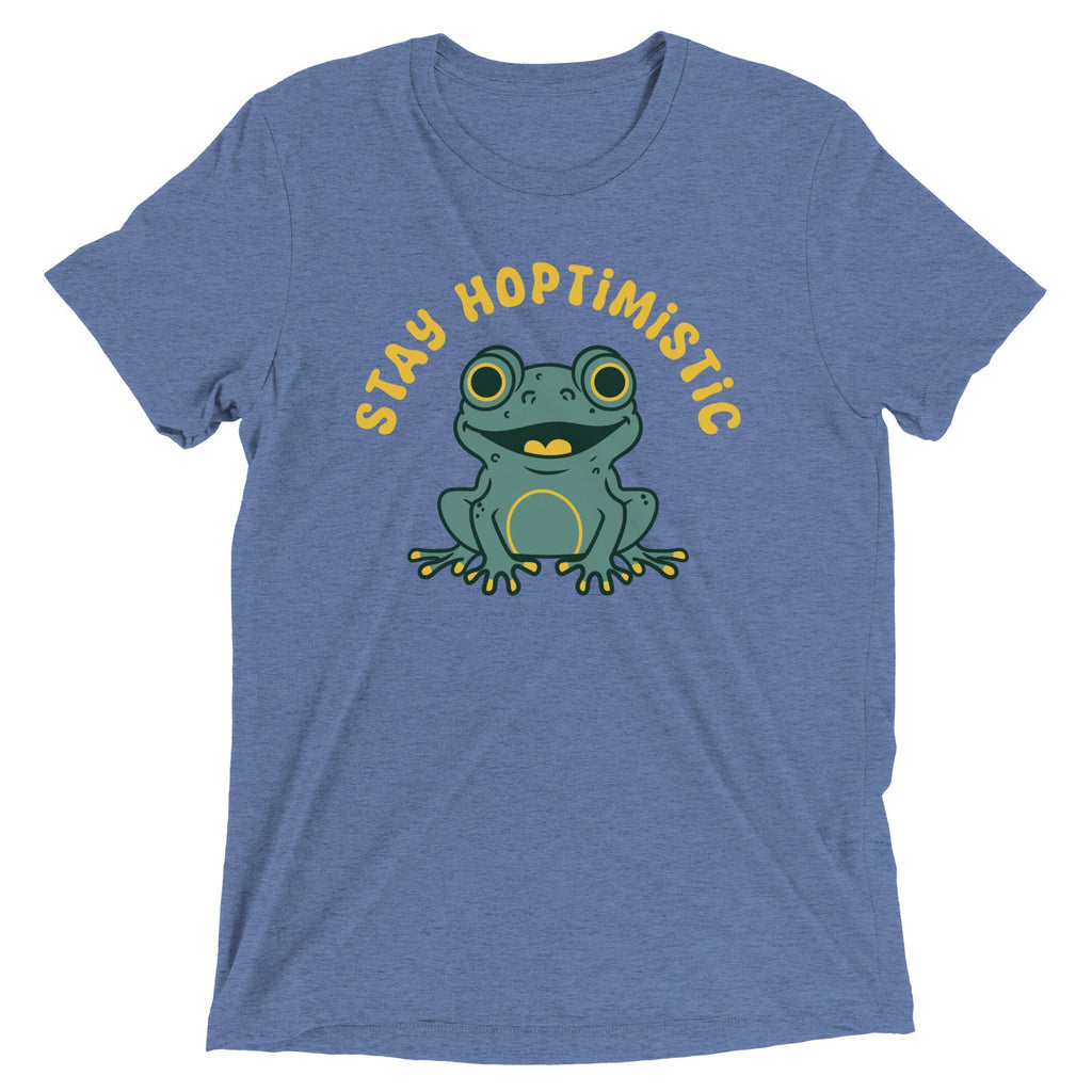 Stay Hoptimistic Men's Tri-Blend Tee