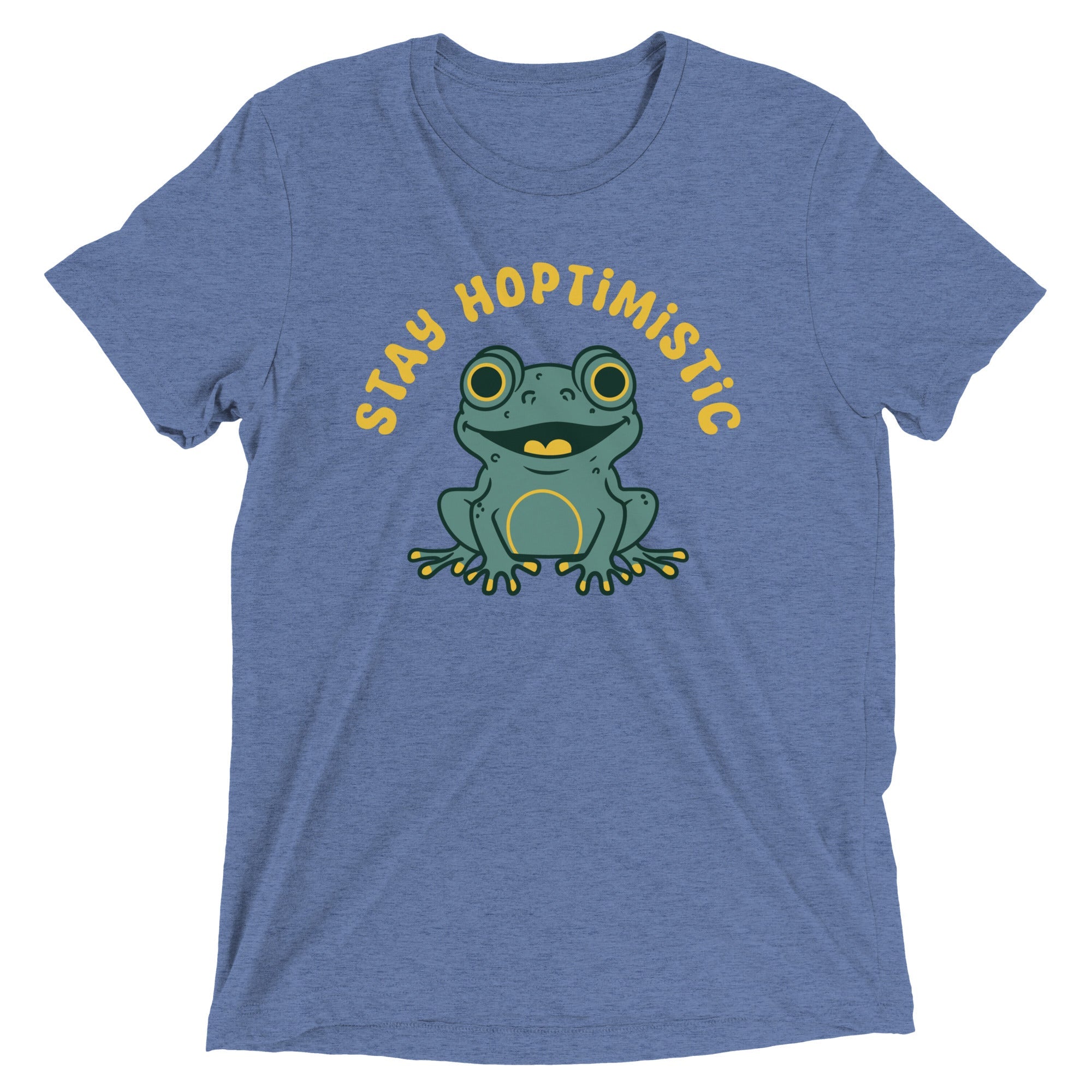 Stay Hoptimistic Men's Tri-Blend Tee
