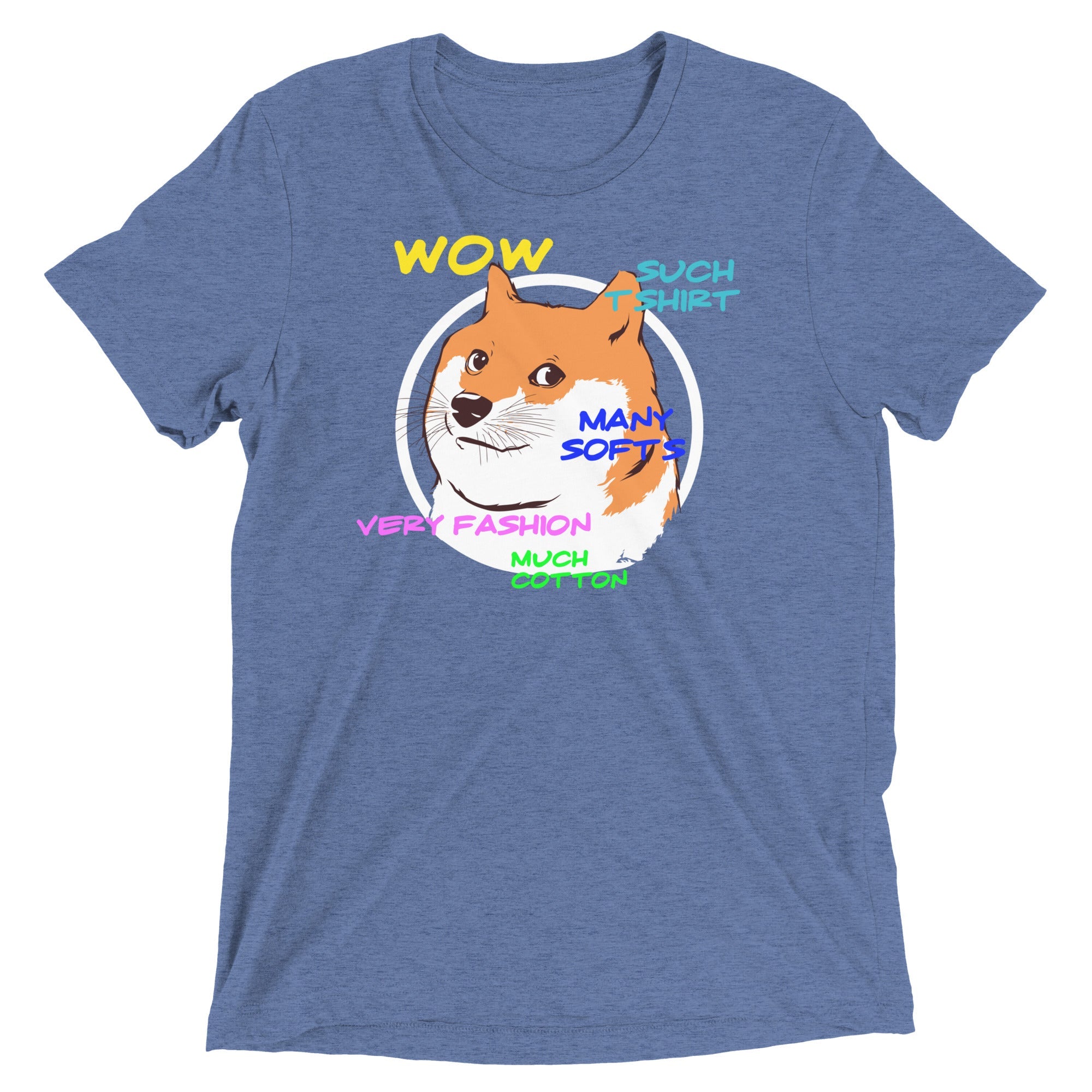 Doge Shirt Men's Tri-Blend Tee
