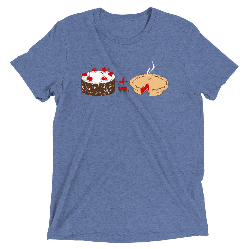 Cake Plus Pie Men's Tri-Blend Tee