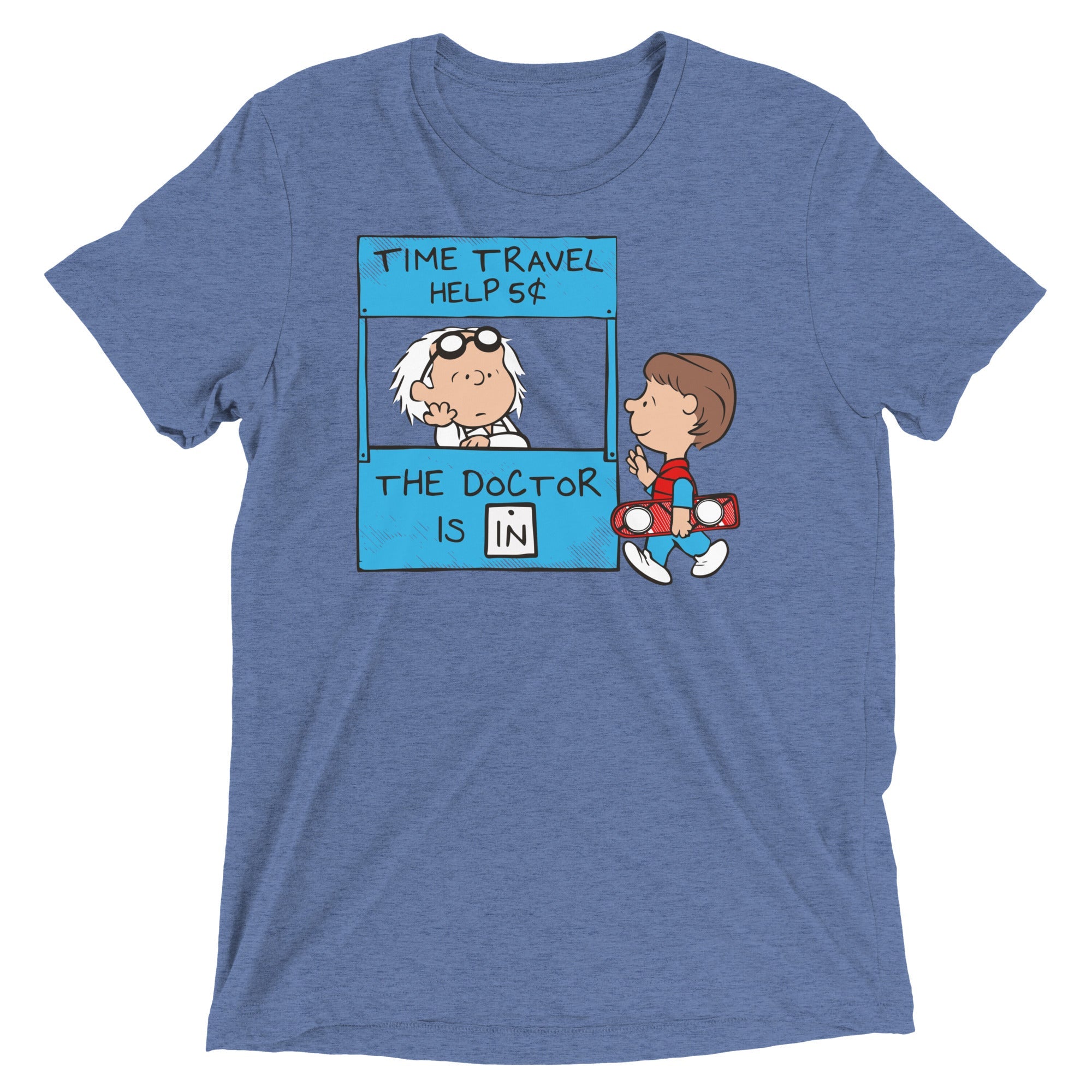 The Doctor Is In Men's Tri-Blend Tee