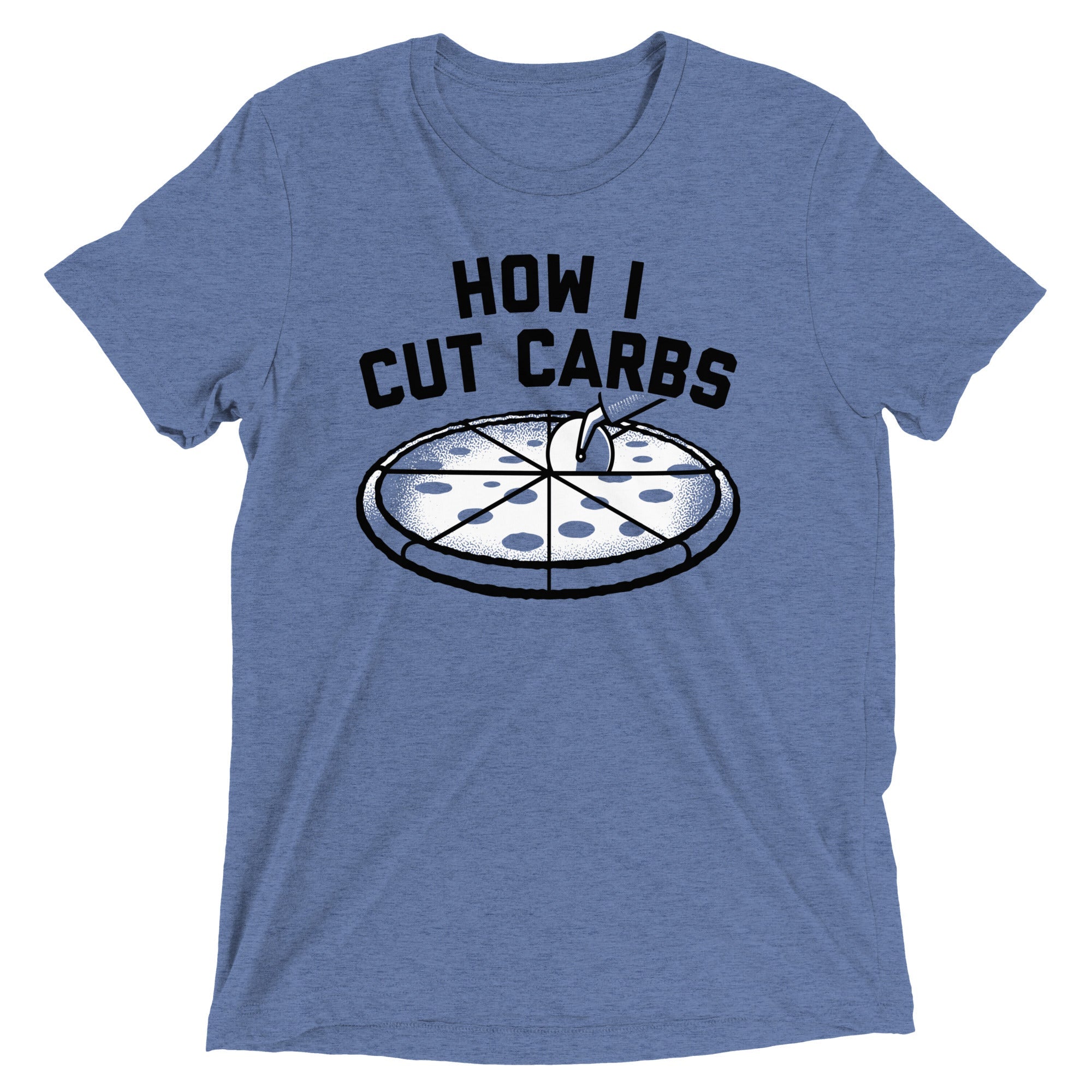 How I Cut Carbs Men's Tri-Blend Tee