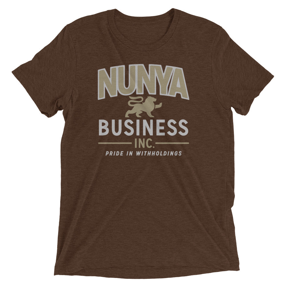 Nunya Business Men's Tri-Blend Tee