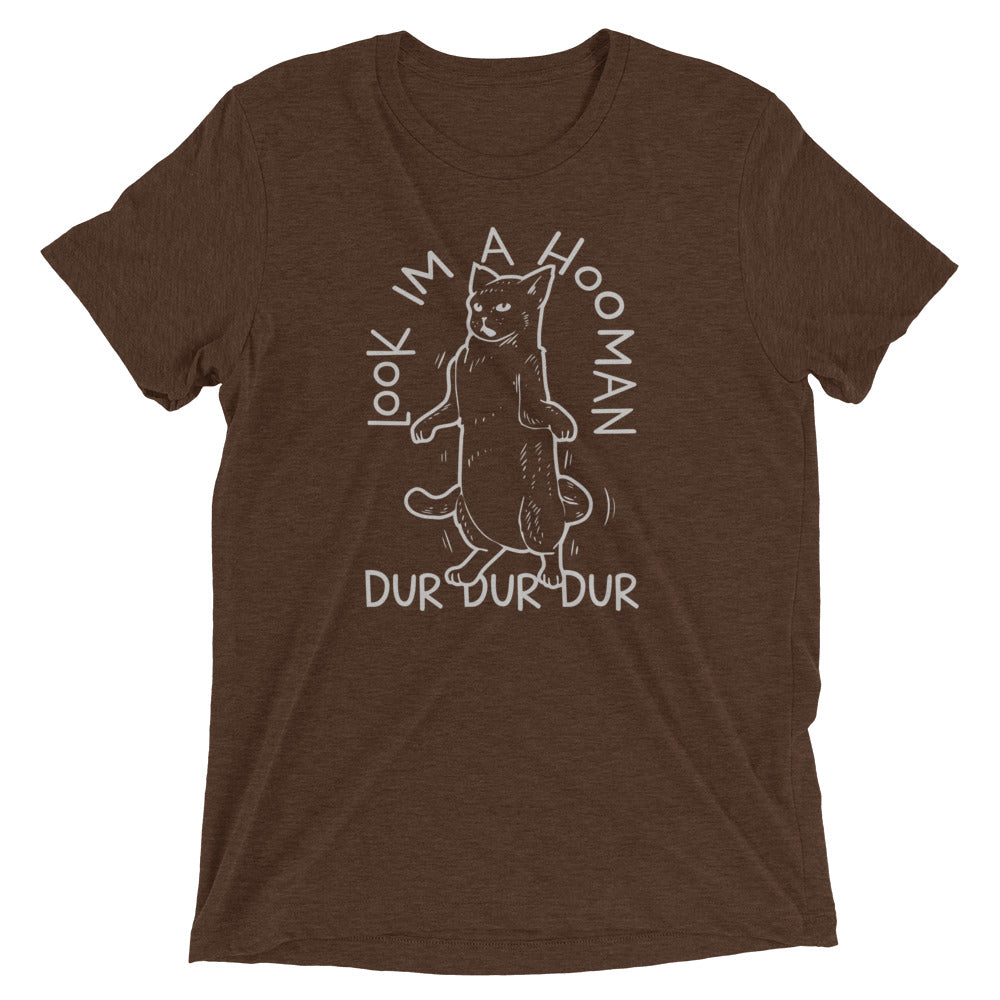 Look I'm A Hooman Men's Tri-Blend Tee